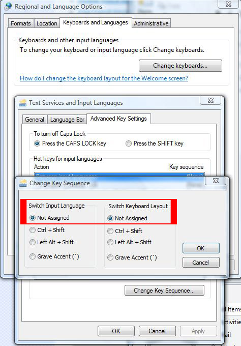 Change Language